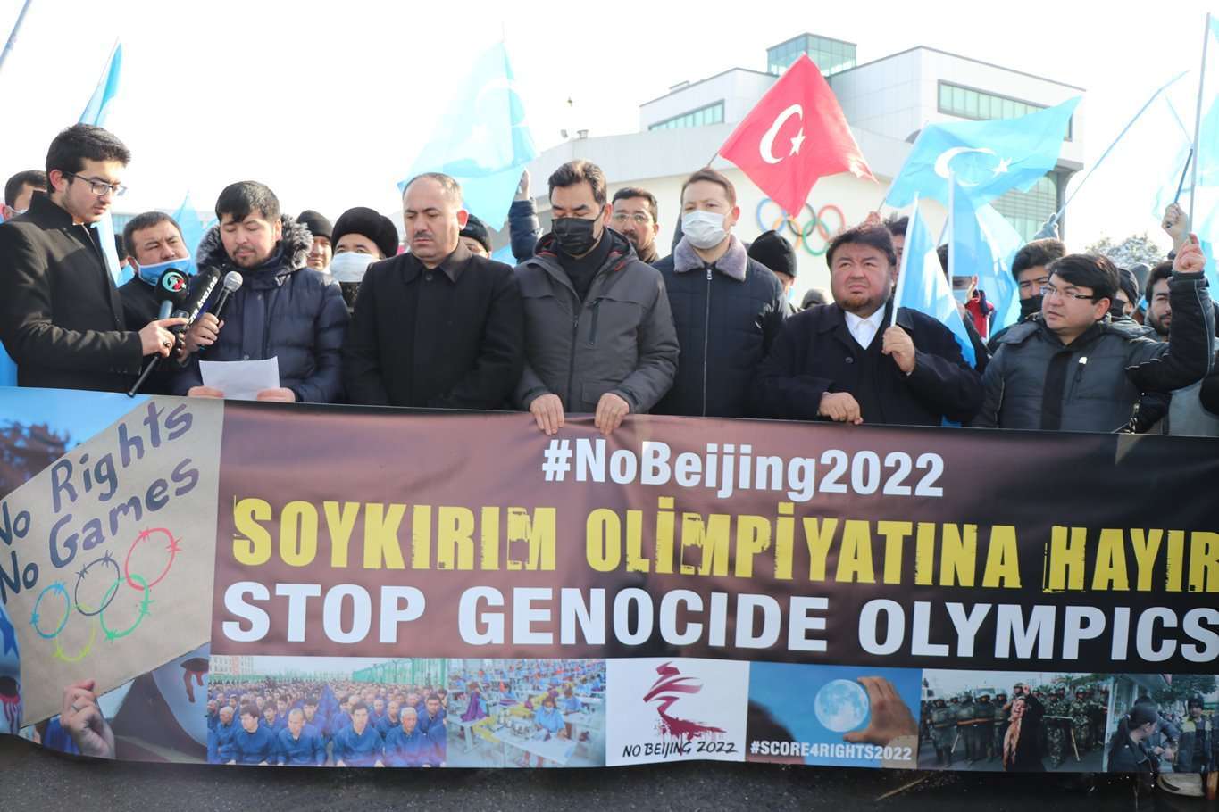 Uyghurs call for boycotting of next month's Winter Olympics in Beijing